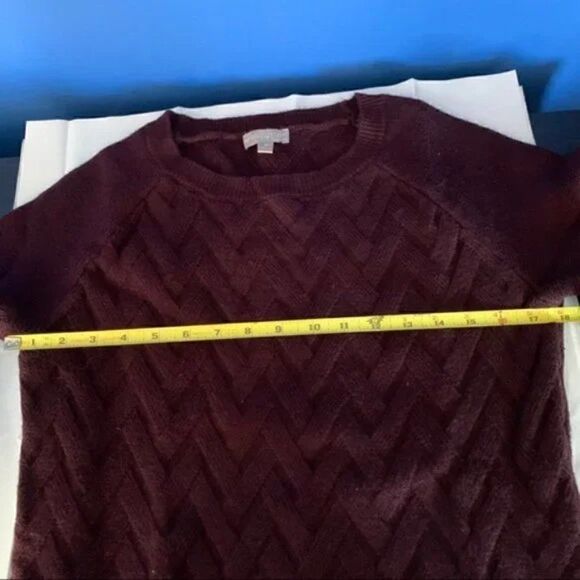 Evolution by Cyrus Herringbone Pattern Sweater M - Picture 6 of 7